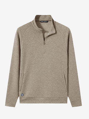 Textured Heather Cozy Quarter Zip