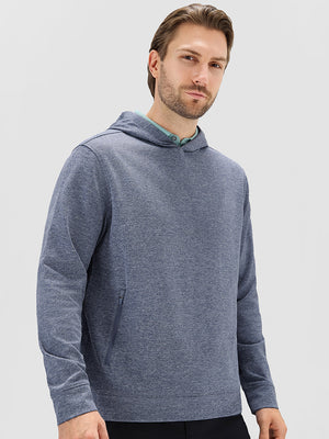 Heather Scuba Hoodies with Zipper Pockets