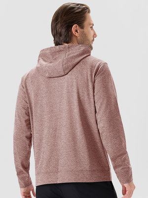 Heather Scuba Hoodies with Zipper Pockets