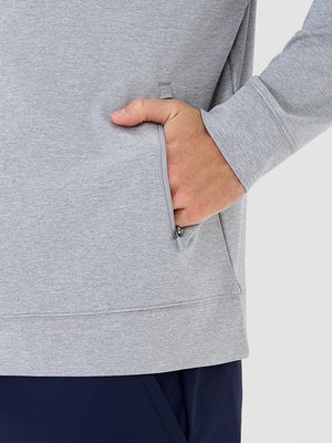 Heather Scuba Hoodies with Zipper Pockets