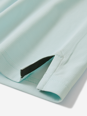 Dry Fit Short Sleeve Rib Collar & Cuff Polo Shirt