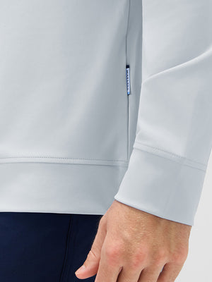 4-Way Stretch Ribbed 1/4 Zip Sweatshirt