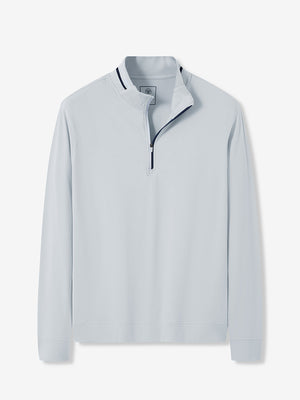 4-Way Stretch Ribbed 1/4 Zip Sweatshirt