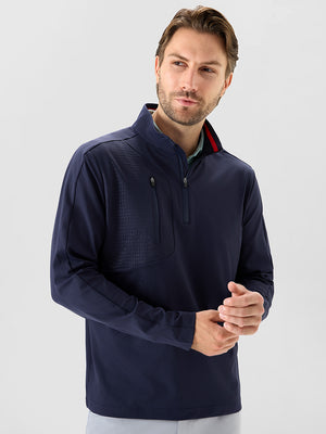 Quick-Drying Quarter Zip with Chest Pocket