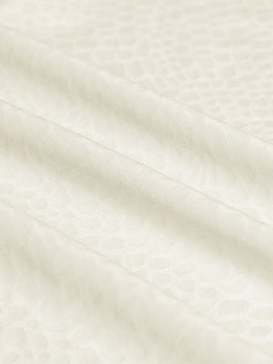 Nylon Blend Casual Jacquard Polo Shirts